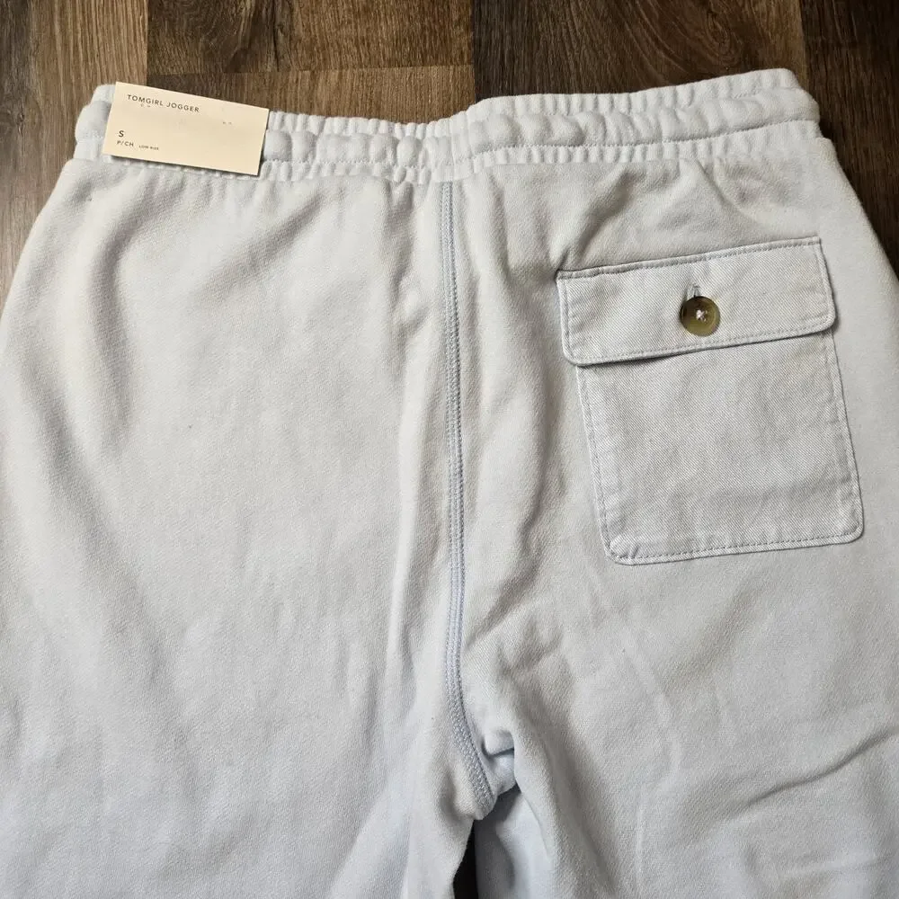 NWT American Eagle Women's Low Rise Tomgirl Jogger Light/Powder Blue Size Small - Picture 6 of 9